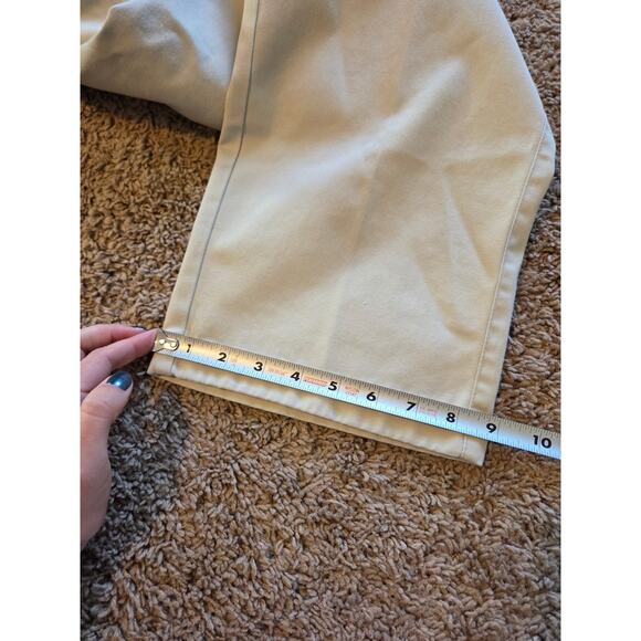 LL Bean Bayside favorite fit twill khaki chino pants straight 12 - Picture 9 of 9